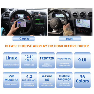 Novo Upgrade Painel Digital LCD Linux Cluster Velocímetro para Volkswagen VW <span class=keywords><strong>Golf</strong></span> 7 & <span class=keywords><strong>Golf</strong></span> 7.5 GTI MK7 2013-2020 - Product Image 6