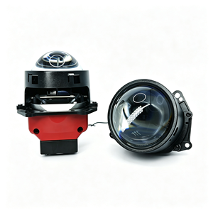 IDISON T13PRO Proiettore Bi-<span class=keywords><strong>LED</strong></span> da 3 Pollici, 12+1 Chip, 70W Bassa Potenza, 78W Alta Potenza, 6000K per Retrofit Fari Auto H4 H7 9005 - Product Image 2