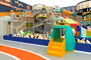 Centre de divertissement pour enfants à haute capacité ludique, <span class=keywords><strong>parc</strong></span> d'attractions, <span class=keywords><strong>parc</strong></span> de trampolines pour sauter et courir, équipement de terrain de jeu intérieur souple - Product Image 2