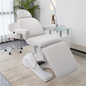 Camilla de Masaje y <span class=keywords><strong>Spa</strong></span> Eléctrica de 3 Motores, Totalmente Negra, para Hotel, Salón de Belleza Facial, Podología, Estética y Tatuajes - Product Image 4