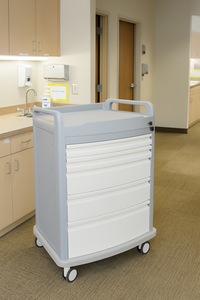 Wholesale Portable <b>Medical</b> Utility Cart <b>Trolley</b> With 360 Degree Wheels For Healthcare Clinic And Hospital - Product Image 2