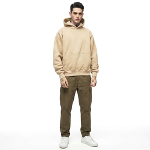 Nouveau sweat à capuche en velours surdimensionné en coton avec demi-zip et logo personnalisé OEM pour homme – Collection Hiver 2025 - Product Image 1