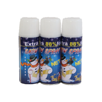 Spray à neige de style simple 250ML pour les décorations et les fêtes de mariage