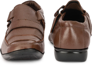 Sandalias de cuero para hombre, calzado informal elegante, diseño ligero y transpirable, suela antideslizante para caminar al aire libre, cómoda - Product Image 2