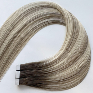 Extension per capelli Genius Tape a doppia trama con cuticole allineate, in capelli vergini, vestibilità confortevole, vendita calda dalla fabbrica - Product Image 4