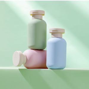 Botellas de Gel de Ducha con Logotipo Personalizado, Artículos de <span class=keywords><strong>Viaje</strong></span> y Cuidado de la Piel, Envase de PE de 60 ml, Botella de Champú de 2 Onzas, Tamaño de Muestra, Azul - Product Image 2