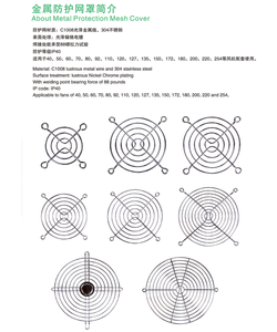 Griglia di Protezione in Filo di Ferro AM da <span class=keywords><strong>200mm</strong></span> per Ventilatore Assiale ad Uso Industriale con Garanzia di 3 Anni - Product Image 6