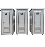 Toilettes publiques extérieures polyvalentes, remorque de toilettes portables pour événements, salle de bain mobile pour parcs, festivals, camps et chantiers
