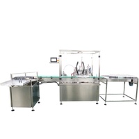 Machine de remplissage et de bouchage automatique de haute précision certifiée CE pour flacons, liquides, poudres, huiles pour engrenages, sacs en verre et lignes de remplissage de barils