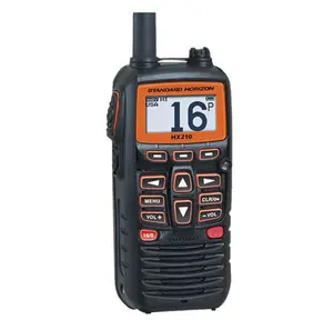 Camoro Standard HX210 walkie talkie marino galleggiante compatto IPX7 walkie talkie portatile impermeabile 6W ricetrasmettitore radio VHF hf