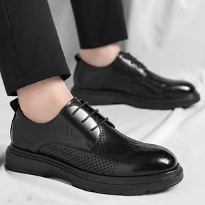 รองเท้าอ็อกซ์ฟอร์ดหนังแท้สำหรับผู้ชาย รุ่นใหม่ ปี 2026 ระบายอากาศได้ดี น้ำหนักเบา กันลื่น และทนทานต่อการสึกหรอ - Product Image 2