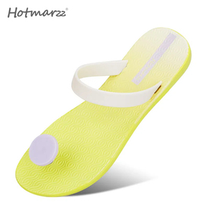 Nouveau Style PVC tongs femmes pantoufles séparateur <span class=keywords><strong>d</strong></span>'<span class=keywords><strong>orteils</strong></span> talon plat anti-<span class=keywords><strong>d</strong></span>érapant dames <span class=keywords><strong>sandales</strong></span> pour intérieur/extérieur - Product Image 3