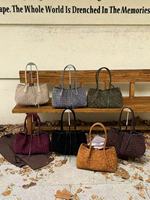 Sac à main élégant et tendance pour femmes, style de créateur luxueux, sac à bandoulière rétro pour le shopping et la vie quotidienne