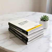 Servizio di Stampa Libri A5 con Copertina Rigida Personalizzata e Logo in Rilievo, Carta Patinata e Stampa Serigrafica Disponibile