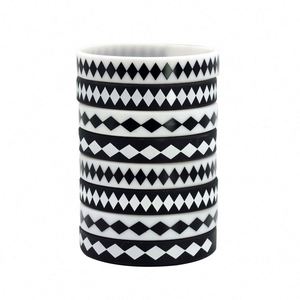 Pulsera de Silicona a Cuadros Blancos y Negros, Pulsera de Identificación para Conciertos, Festivales, Fiestas y Eventos - Product Image 2