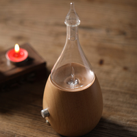 Personnalisé Classique Oem Philippines Cadeau Rohs En Bois Led Froid Air Parfum Parfum Marketing Nébuliseur Diffuseur Pour Huiles Essentielles