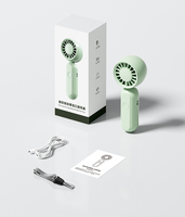 Nouvel Arrivage 2026 – Ventilateur Portable Rechargeable Mignon et Innovant, Mini Ventilateur de Poche Pliant pour un Rafraîchissement Instantané