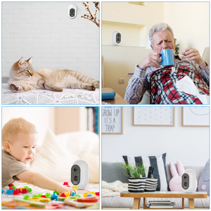 Hệ Thống <span class=keywords><strong>Camera</strong></span> An Ninh Gia Đình Không Dây HOSMART 1080P Với Còi Báo Động, Trong Nhà/Ngoài Trời, Tầm Nhìn Ban Đêm (Bộ <span class=keywords><strong>2</strong></span> <span class=keywords><strong>Camera</strong></span>) - Product Image 6