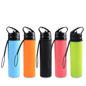 Hight Quality Silicone Leak-Proof Cycling Drink Collapsible Creative Gift <b>Water</b> <b>Bottle</b> - Product Image 3