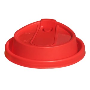 <span class=keywords><strong>Tapa</strong></span> Desechable Antiderrames de 90 mm para Vasos de Café, <span class=keywords><strong>Tapa</strong></span> Abatible de Plástico PP de Grado Alimenticio con Impresión de Logotipo Personalizado - Product Image 6