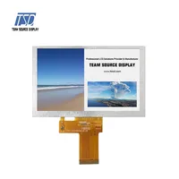 प्रतिस्पर्धी मूल्य TFT-LCD 5 इंच का डिस्प्ले 800*480 और पांचवें वेतन आयोग 40 पिन एलसीडी स्क्रीन