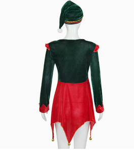 Disfraz <span class=keywords><strong>de</strong></span> Papá Noel para Navidad, disfraz <span class=keywords><strong>de</strong></span> Navidad para <span class=keywords><strong>mujer</strong></span>, trajes rojos <span class=keywords><strong>de</strong></span> Año Nuevo, ropa <span class=keywords><strong>de</strong></span> carnaval <span class=keywords><strong>de</strong></span> Halloween, juego <span class=keywords><strong>de</strong></span> rol - Product Image 2