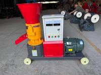 Nouvelle machine à granulés d'aliments pour animaux de la marque Jincang, à moteur électrique haute efficacité, en acier inoxydable, capacité de 400 kg/h pour déchets organiques mixtes