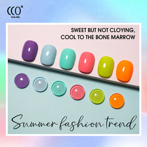 Esmalte de Uñas en Gel CCO RAINBOW DROPS, 12 Colores, Esmalte Líquido para Uñas, Sin HEMA/TPO, Estilo Francés para DIY, en Botella - Pedido Mínimo 100 Piezas - Product Image 3