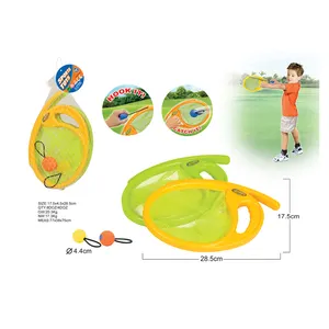 Venta caliente Popular Elástico Beach Catch Ball Throw Boy Deportes al aire libre Juego de playa Throw And Catch Raqueta