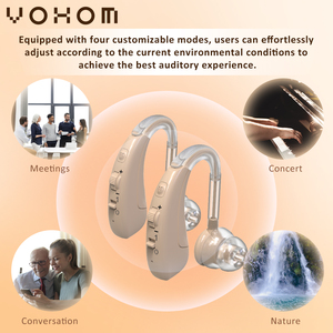 Amplificador de Sonido Recargable de 16 Canales, Audífonos para Sordos RIC BTE, Protección Auditiva Similar a Phonak para Oídos Sensibles - Product Image 3