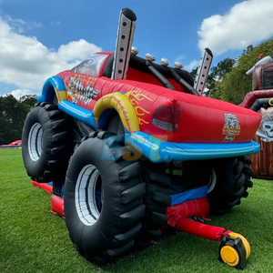 Castello Gonfiabile a Tema Monster Truck con Scivolo Combo, <span class=keywords><strong>Casa</strong></span> Rimbalzante Monster Truck, Castello Gonfiabile con Scivolo in <span class=keywords><strong>Vendita</strong></span> - Product Image 4