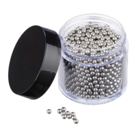 Boules de nettoyage réutilisables Relaxdays, 1000 pièces, en acier inoxydable, pour nettoyer les bouteilles, les carafes, les vases et l'argent