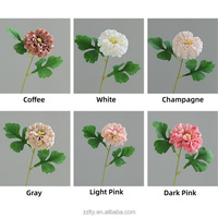 Groothandel Hoogwaardige Kunstmatige Goudsbloemen met Één Bloemkop voor Bruiloft, Thanksgiving, Halloween, Huis- & Buitendecoratie