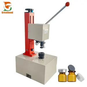 Factory Price Manual Tabletop Perfume Essential Oil Glass Bottle Penicillin Vial Oral Liquid Solution Sealing Capping Machine