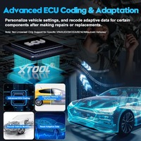 Scanner de voiture à contrôle bidirectionnel XTOOL D7W, outils de diagnostic de codage ECU, 36 fonctions spéciales Xtool D7w CAN FD & DOIP & FCA, IMMO