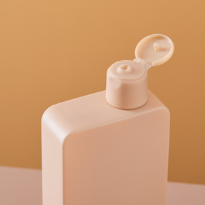 Nueva Llegada: Botella de Plástico PET PP con Bomba para Loción, 200ml 300ml, Pared Gruesa, Cuerpo Cuadrado Transparente/Ámbar para Champú y Sérum para el Cuidado de la Piel - Product Image 3