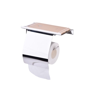 Bán Buôn Thép Không Gỉ Treo Tường Toliet Cuộn Chủ Khăn Chủ Màu Đen Phòng Tắm Nhà Vệ Sinh Giấy Chủ - Product Image 6