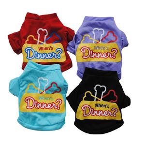 Vendita calda di vestiti per animali domestici con stampa di ossa di primavera - Product Image 1