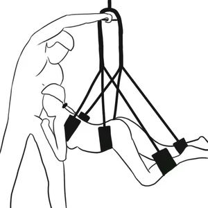 SM sexe Position amour forte balançoire sexe meubles outil auxiliaire accessoire fantaisie <span class=keywords><strong>Yoga</strong></span> jouet érotique - Product Image 5