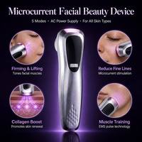 Appareil professionnel de soin du visage à micro-courant, produits de soin de la peau pour le lifting et le raffermissement du visage