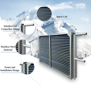 Stoomkoperen Verwarmingsspiraal Warmtewisselingsapparatuur Groot Warmtewisselingsgebied Oem Aanpassingsdienst Hvac/Voedsel/Chemische Verwarming - Product Image 2