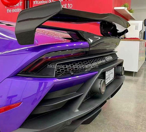 Nouveau kit carrosserie en fibre de carbone pour Aventador LP700/LP720 avec spoiler SVJ auto-adhésif, incluant les accessoires de montage - Product Image 6