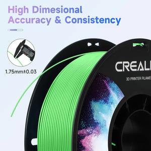 Filament d'imprimante 3D flexible en TPU Creality, 1 kg, 1,75 mm, dureté Shore 95A, bonne performance d'adhérence des couches - Product Image 4