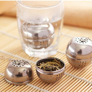 Stainless Steel <b>Tea</b> <b>Infuser</b> Ball With Chain For Loose Leaf <b>Tea</b> Brewing And Spice Straining - Product Image 2
