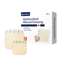 Pansement hydrocolloïde IV imperméable transparent fin pour fixation de cathéter, bandage stérile compatible douche pour couverture de site IV