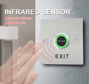 Tombol Tekan Inframerah Tanpa Sentuh untuk Sistem Kontrol Akses - Product Image 3
