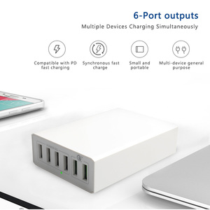 Produits les plus vendus <span class=keywords><strong>Chargeur</strong></span> rapide 5V 2.4A Station de charge à 6 ports <span class=keywords><strong>Chargeur</strong></span> <span class=keywords><strong>USB</strong></span> <span class=keywords><strong>multiple</strong></span> intelligent pour téléphone portable - Product Image 3