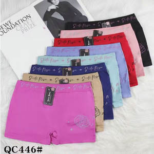 Boxers pour Femmes Respirants de Haute Qualité, Modèle QCK001, Taille Libre, Multipacks Couleurs Assorties, à Vendre à 0,45 Dollar - Product Image 4
