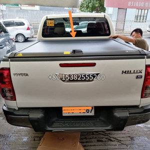 ฝาครอบกระบะท้ายรถแบบแข็ง อลูมิเนียมอัลลอยด์ ยี่ห้อ Wildfront กันน้ำ ติดตั้งโดยไม่ต้องเจาะ สำหรับรถยนต์โตโยต้า ฟอร์ด เรนเจอร์ มิตซูบิชิ <span class=keywords><strong>ปา</strong></span><span class=keywords><strong>เจ</strong></span>โร และอื่นๆ - Product Image 4