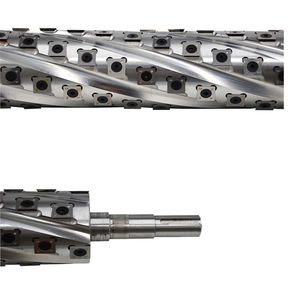 Cabezal de Corte Espiral de Acero de Alta Resistencia para Pulido de Madera, de Alta Eficiencia, con Cuchillas de Carburo 4T 6T, Cabezal de Corte Personalizado - Product Image 4